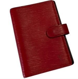 Louis Vuitton Red Epi Agenda  Great Condition !